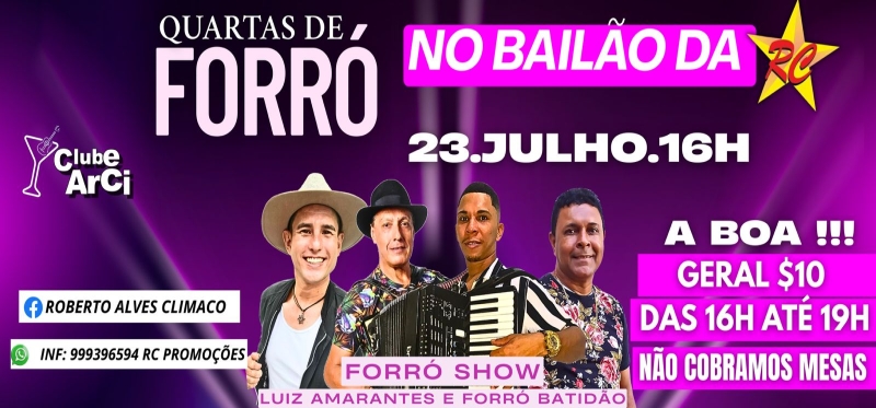 BAILÃO DO RC