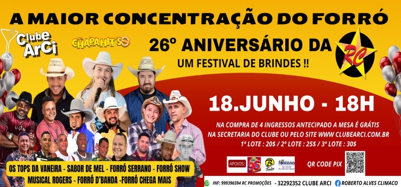 BAILÃO DO RC
