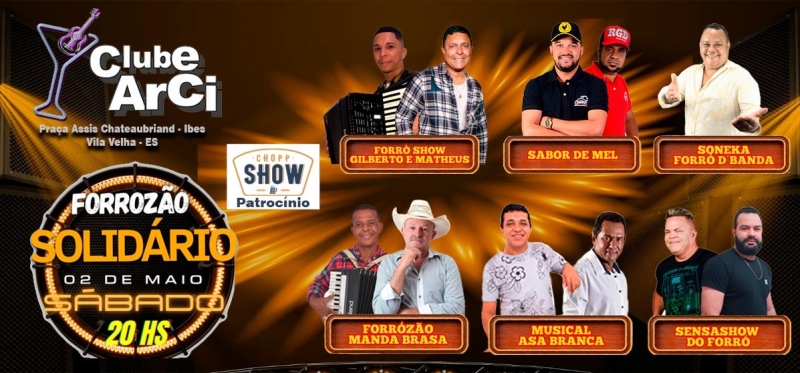 FORROZÂO SOLIDÁRIO